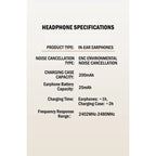 X73 Retro Camera Design TWS Wireless Earbuds